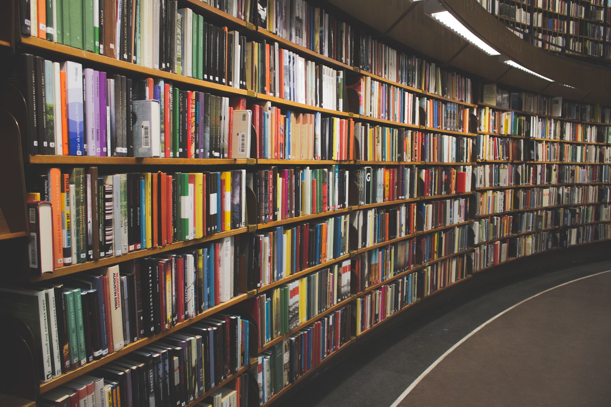 dqs informiert header blog beaucoup de livres colorés sur les étagères de la bibliothèque