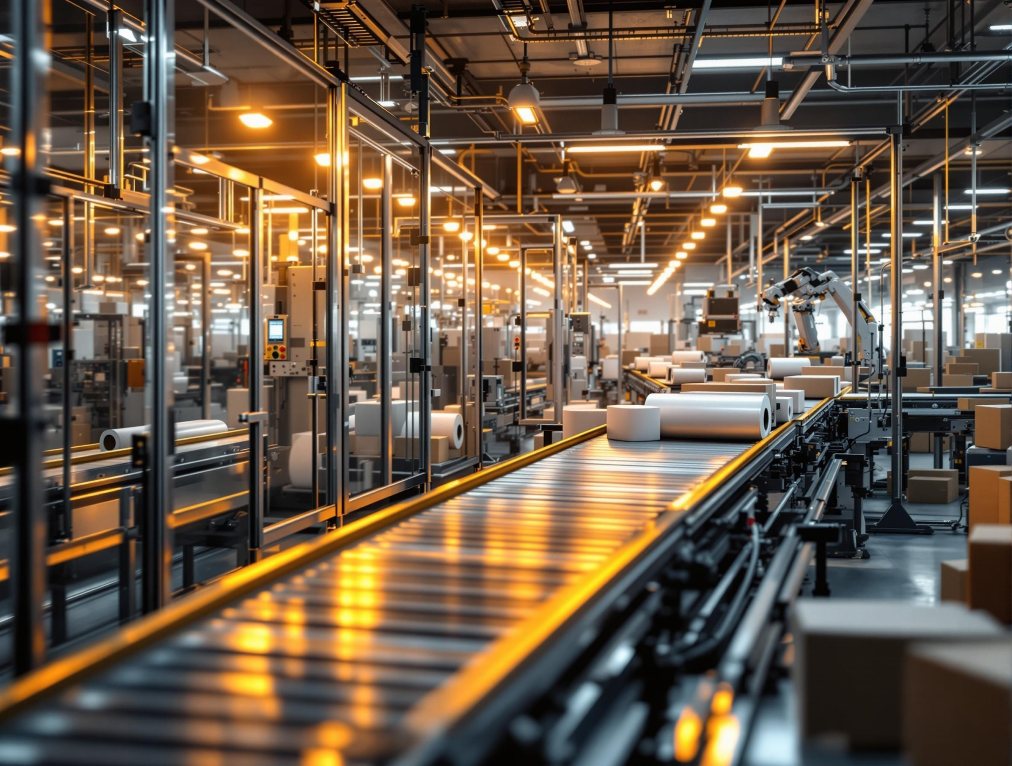 Packaging Production in a Fabric