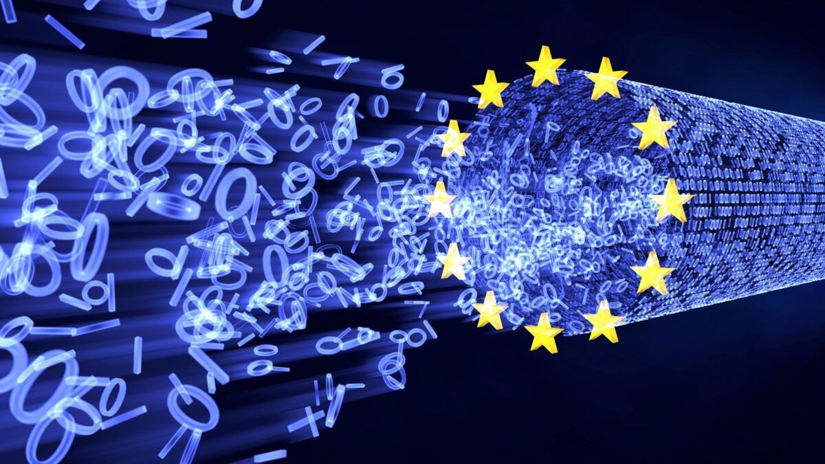 EU GDPR AI Bits and Bytes im Datenfluss 