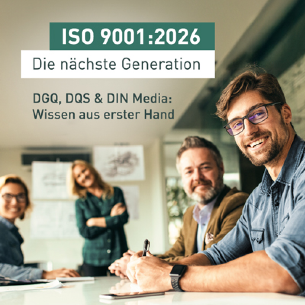 Visual cooperation events DGQ DIN DQS on ISO 9001:2026