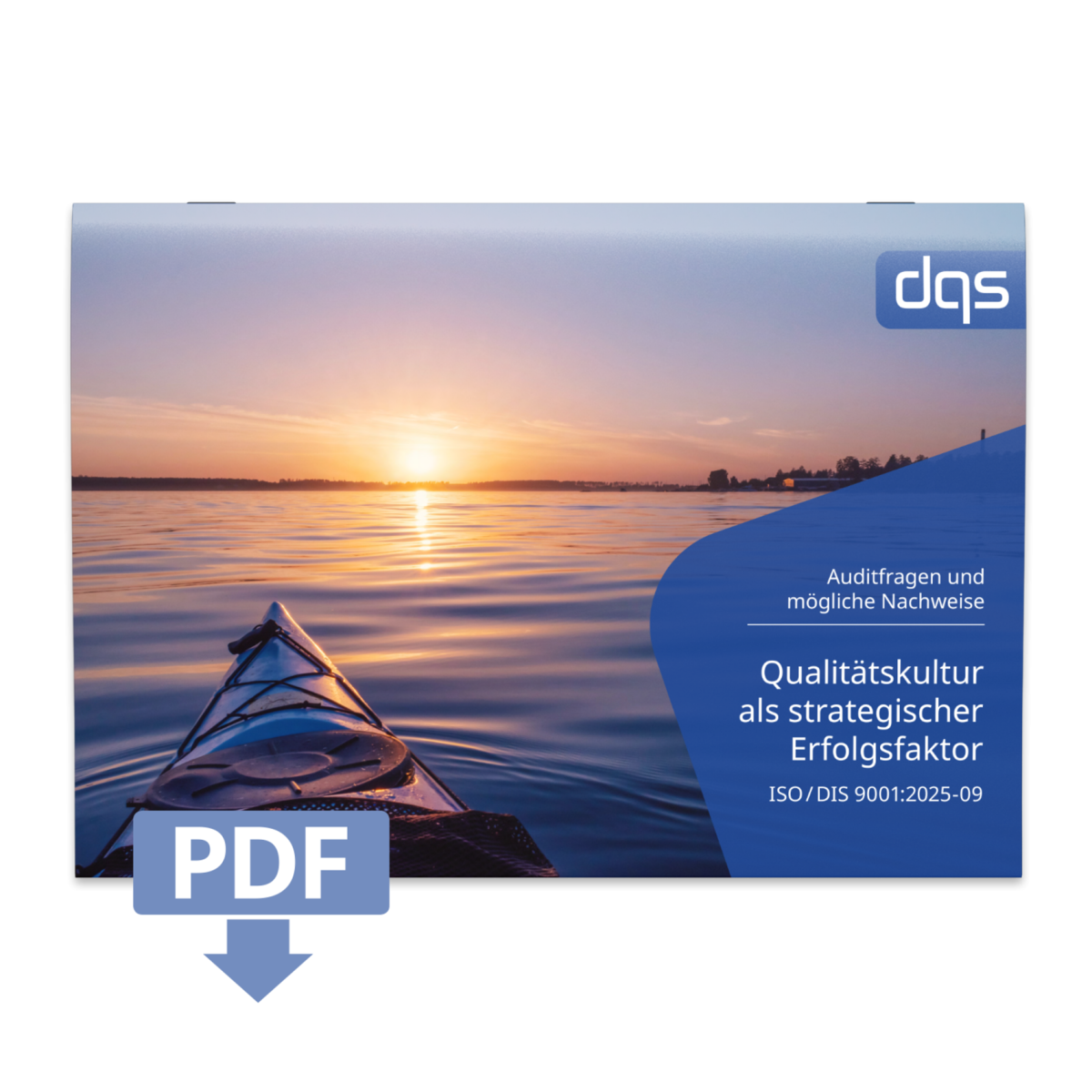Cover image for CTAs for the DQS white paper “Quality Culture in ISO 9001: The Checklist”